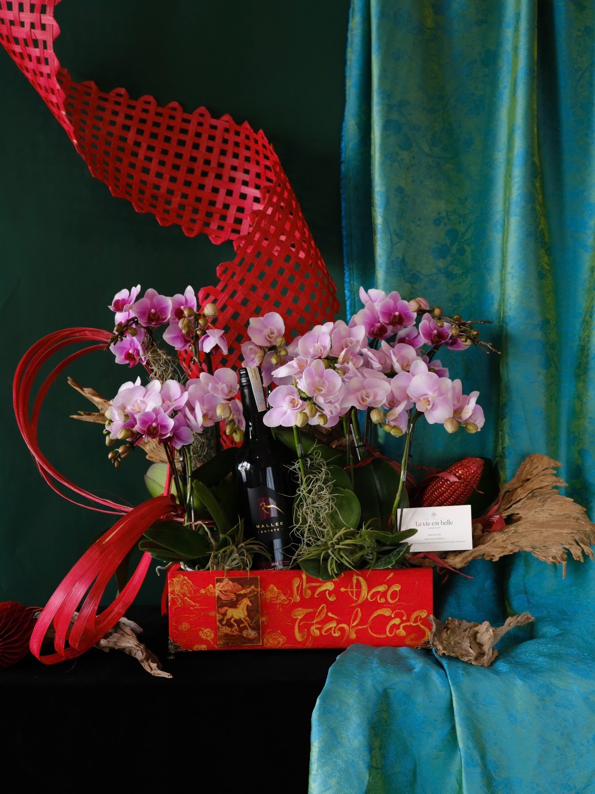 SET HOA & RƯỢU VANG