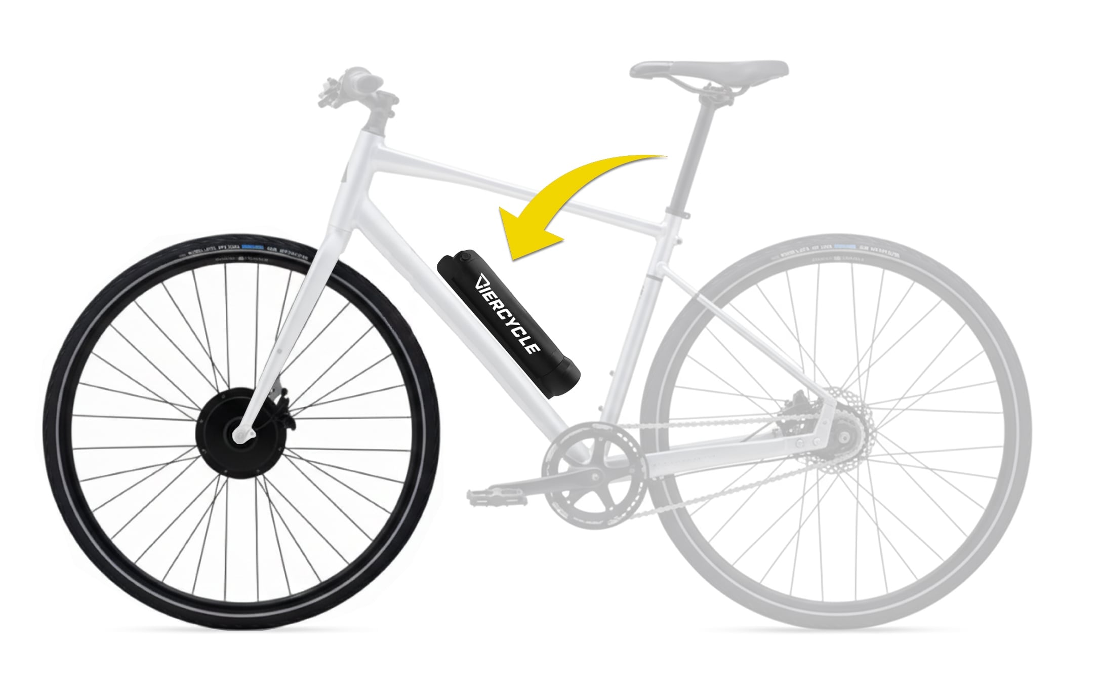 VierKit installation step 2 - Install AIO controller with battery and smart drive