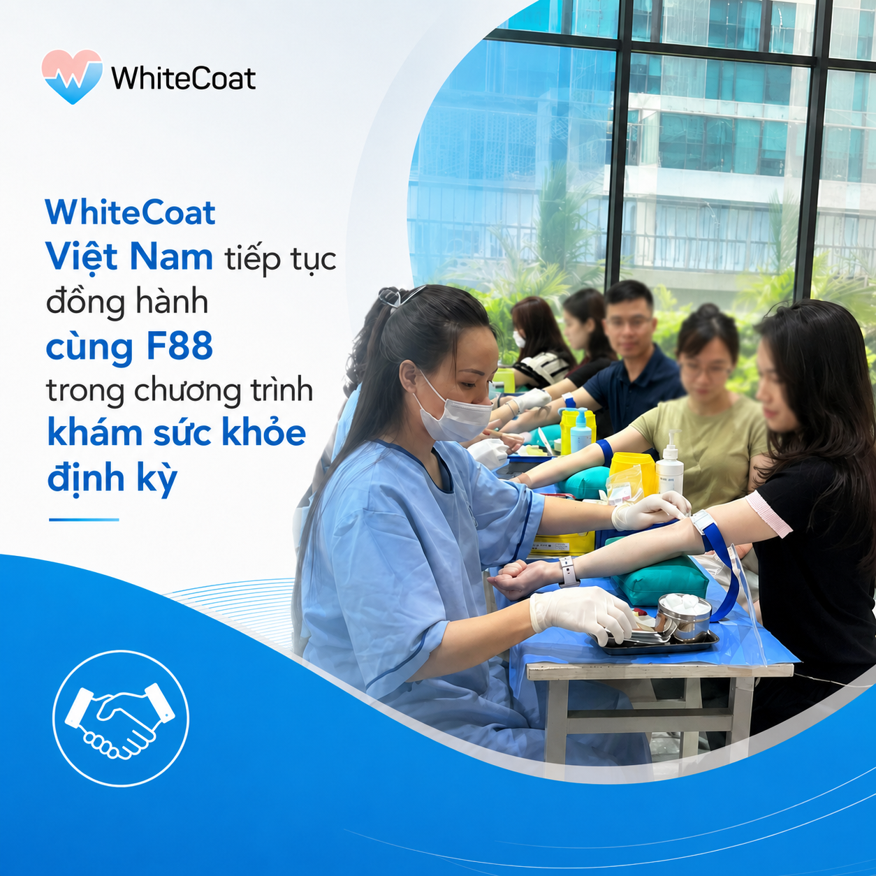 WhiteCoat Việt Nam tiếp tục đồng hành cùng F88 trong chương trình khám sức khỏe định kỳ 2026