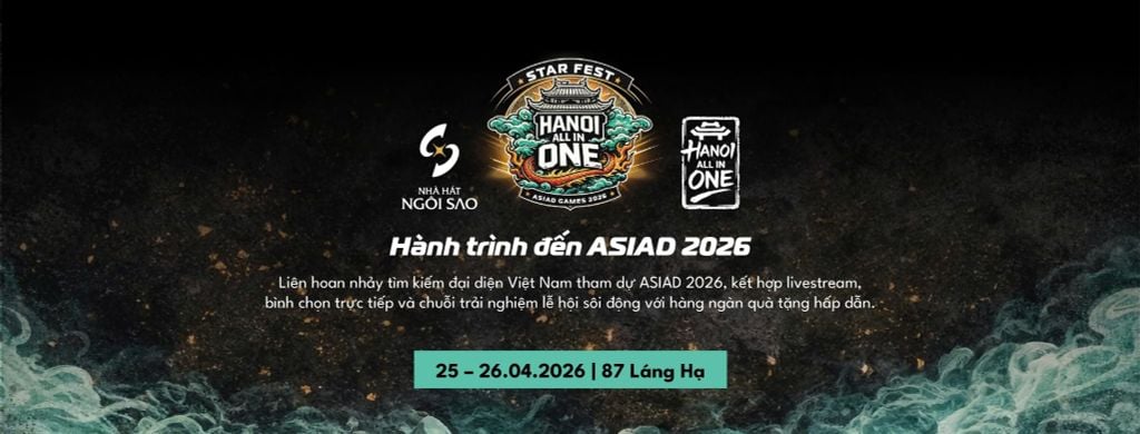 STAR FEST x HANOI ALLINONE 2026 - HÀNH TRÌNH ĐẾN ASIAD 2026