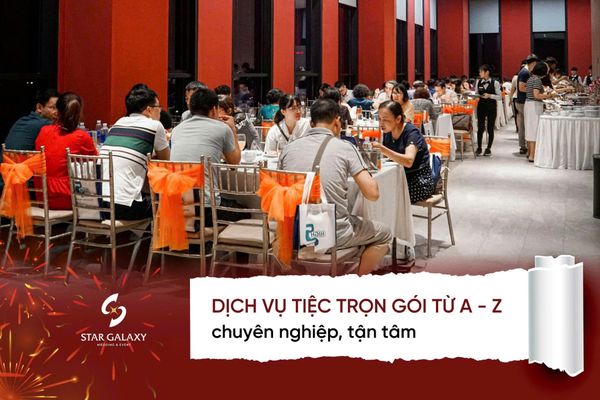 Tiệc Catering doanh nghiệp cuối năm - Giải pháp tổ chức sự kiện linh hoạt