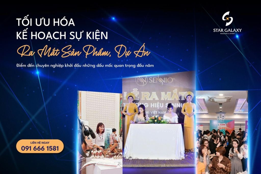 Star Galaxy – Điểm đến lý tưởng cho tổ chức sự kiện ra mắt thành công