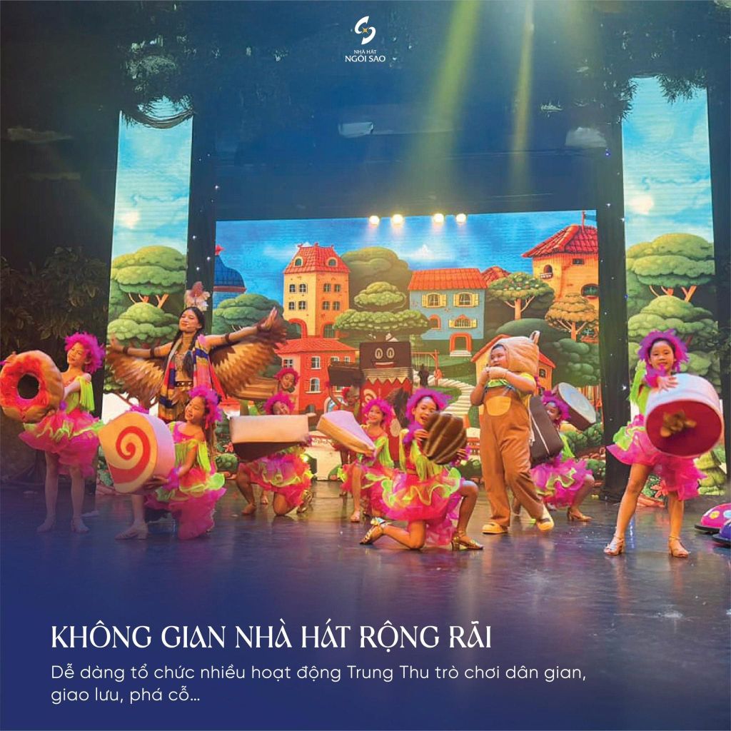 Nhà hát Ngôi Sao - Địa điểm tổ chức trung thu tại Hà Nội