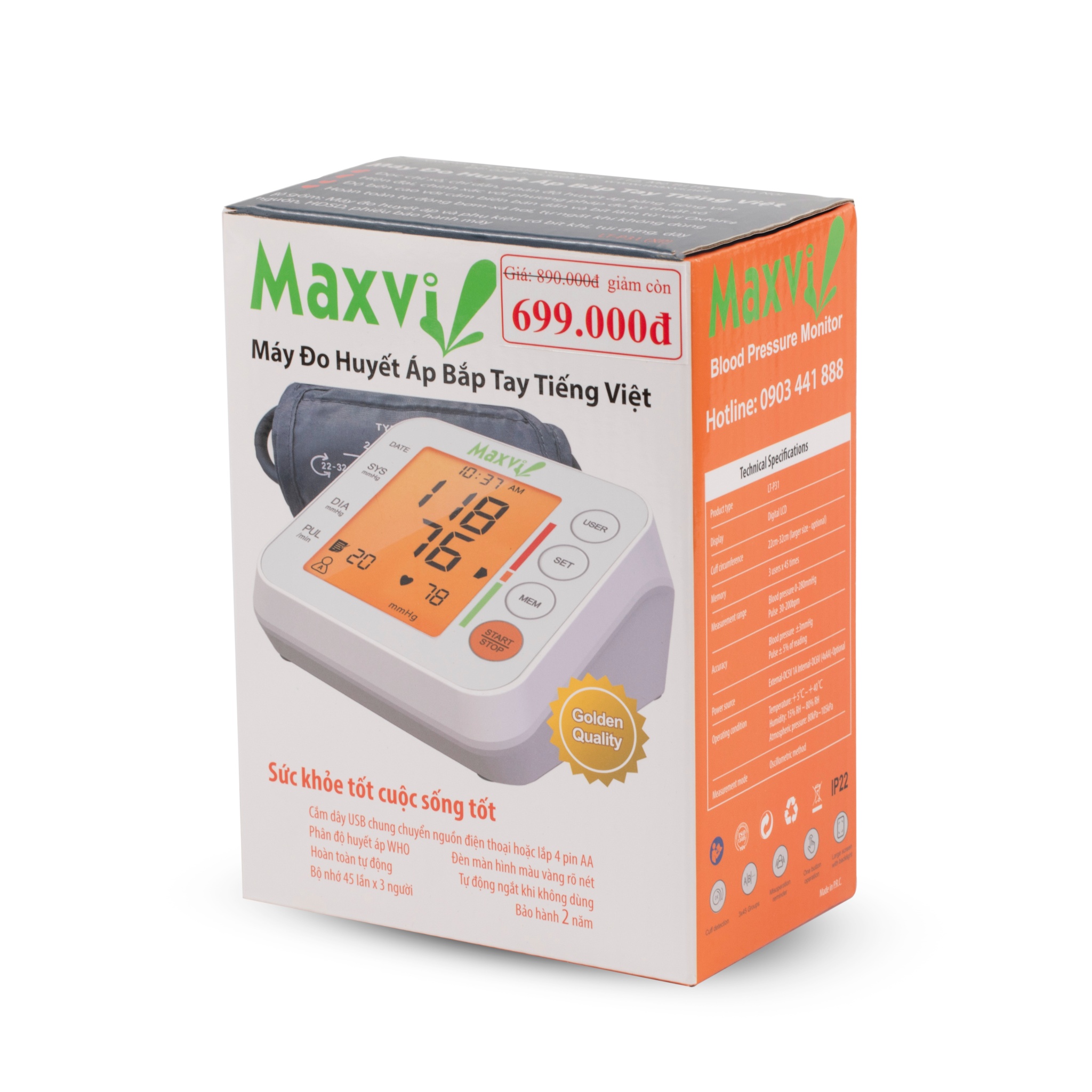 Tại Sao Chọn Máy Đo Huyết Áp Có Tiếng Nói Của MAXVI