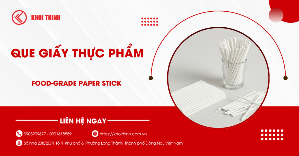 Que giấy thực phẩm là gì? Đặc điểm và ứng dụng phổ biến hiện nay