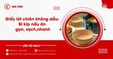 Giấy lót nồi chiên không dầu: Bí kíp nấu ăn gọn, sạch, nhanh