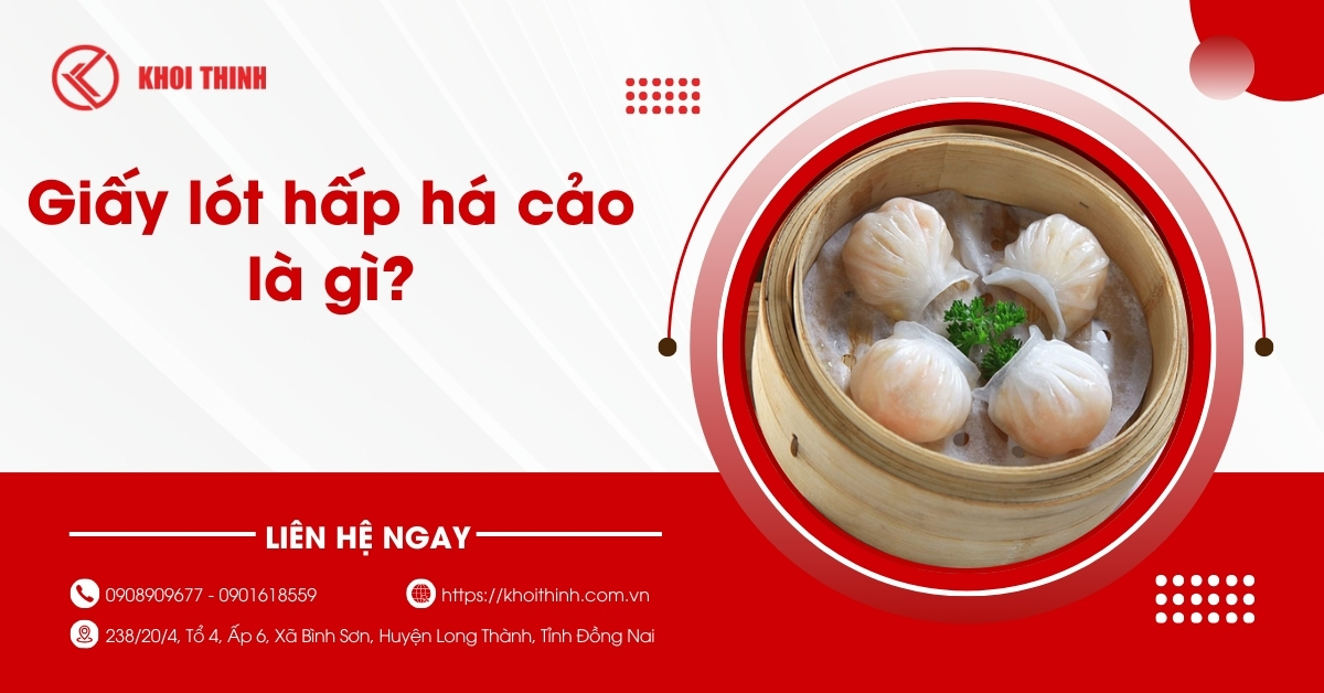 Giấy lót hấp há cảo là gì? Cách tự làm đế giấy lót nồi hấp