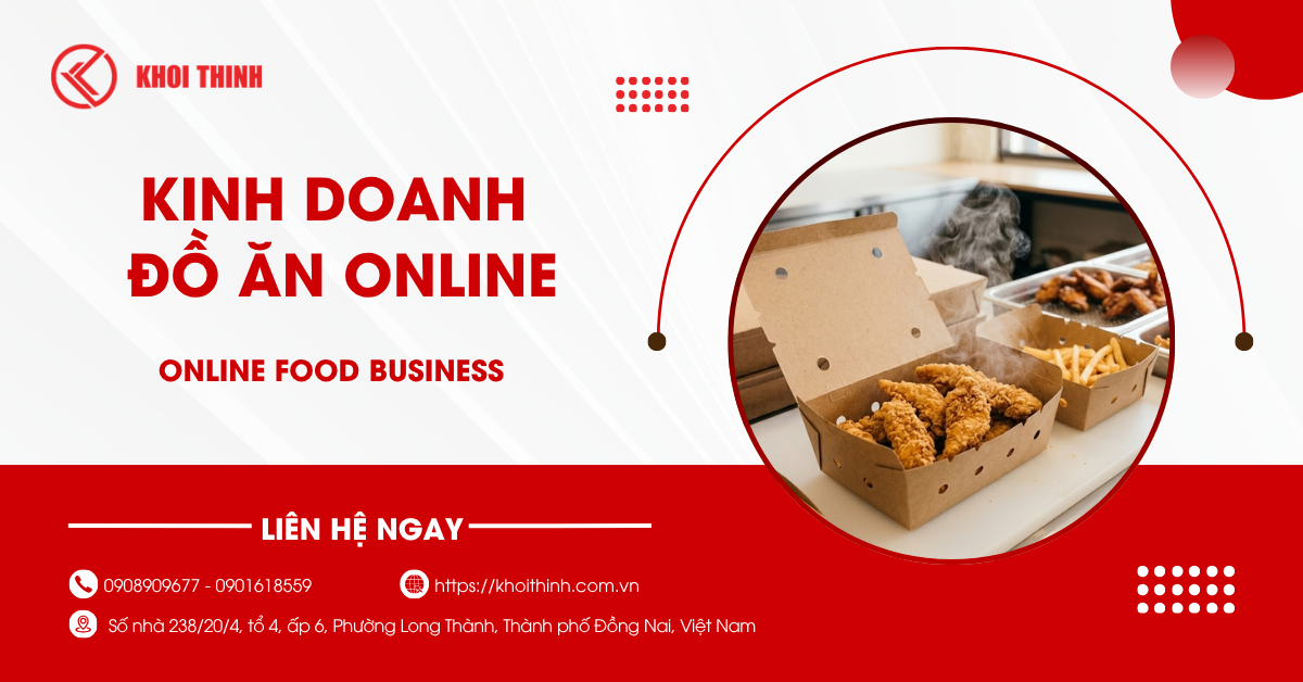 Kinh doanh đồ ăn online hiệu quả: Giải pháp tối ưu với hộp giấy cho người mới bắt đầu