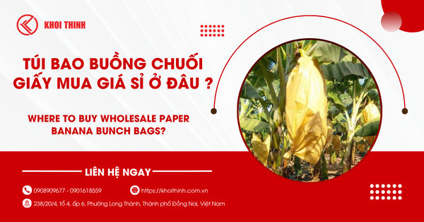 Mua túi bao buồng chuối giấy giá sỉ ở đâu uy tín, giá tốt nhất?