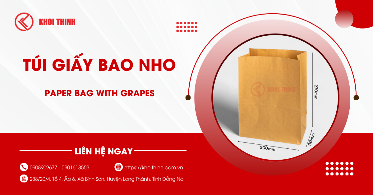 Túi giấy bao nho: Bí quyết giúp nho mẫu đơn chín đẹp, an toàn