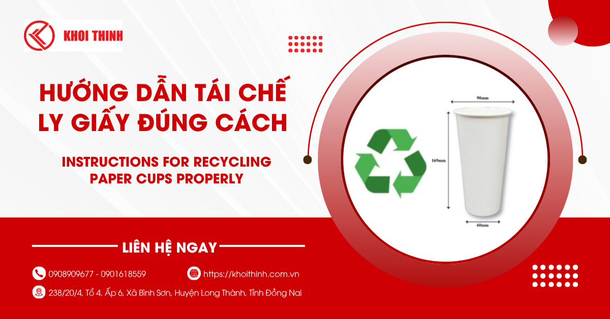 Hướng dẫn tái chế ly giấy đúng cách, dễ làm tại nhà