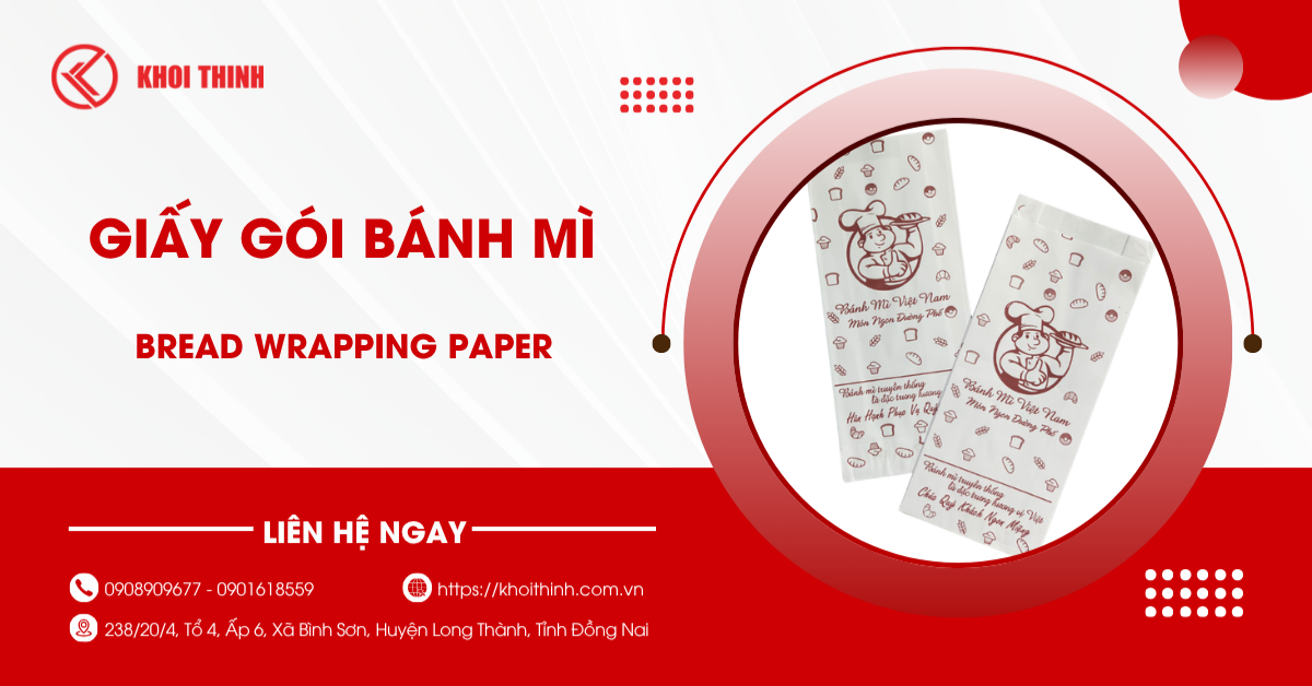 Giấy gói bánh mì là gì Cách chọn loại giấy an toàn thực phẩm