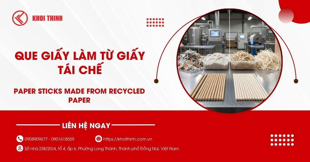 Que giấy làm từ giấy tái chế an toàn không? Khi nào nên lựa chọn?