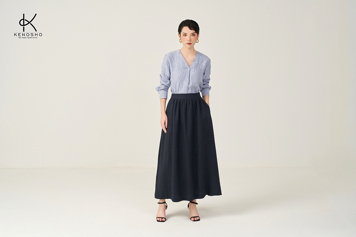 Chân Váy Suông (Straight Skirt): Công Thức Tối Giản (Minimalist) Cho Nữ Công Sở