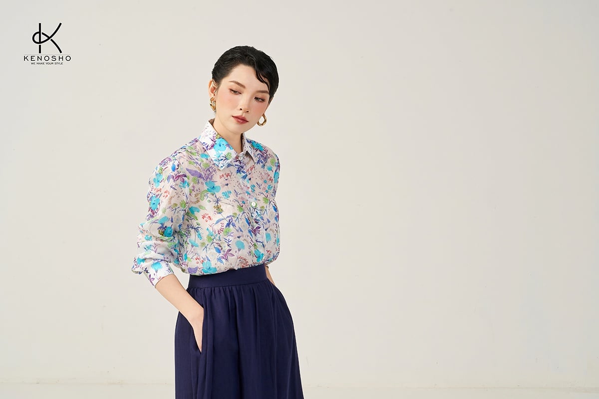 Áo Sơ Mi Họa Tiết (Hoa, Paisley): 3 Công Thức Phối Đồ Sang Trọng, Nổi Bật