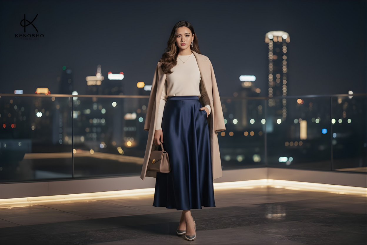 Chân Váy Đi Tiệc Sang Trọng: 5 Kiểu Váy Lụa, Sequin Hoặc Tua Rua Tôn Dáng