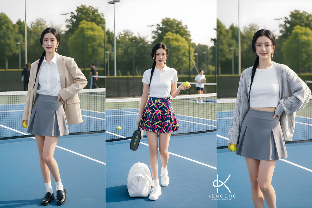 Chân Váy Pickleball (Skirt/Skort): Xu Hướng Thể Thao Thanh Lịch (Athleisure) Hàng Ngày