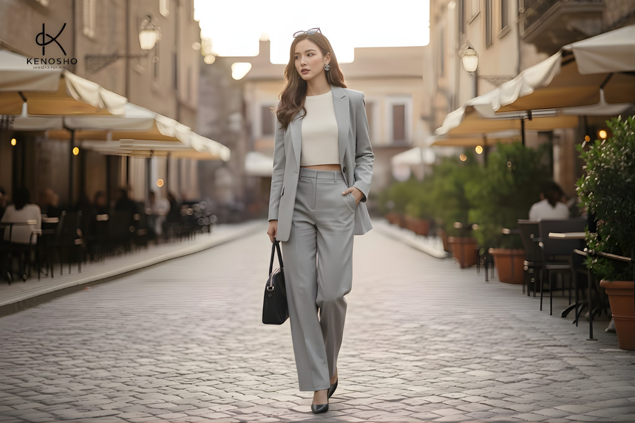 Áo Croptop Cho Công Sở: Bí Quyết Cân Bằng Sự Chuyên Nghiệp