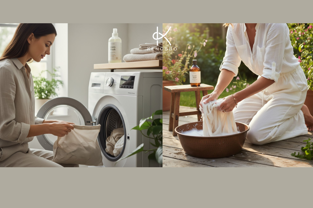 BÍ KÍP: Giặt Quần Suông Vải Đũi và Linen Bền Đẹp
