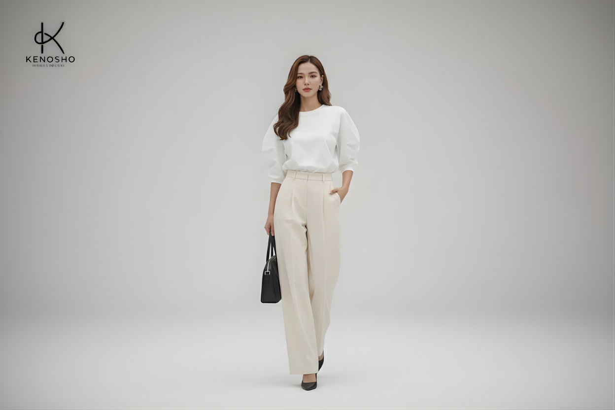 Áo Thun Tay Phồng (Puff Sleeve T-shirt): Thêm nét Nữ Tính