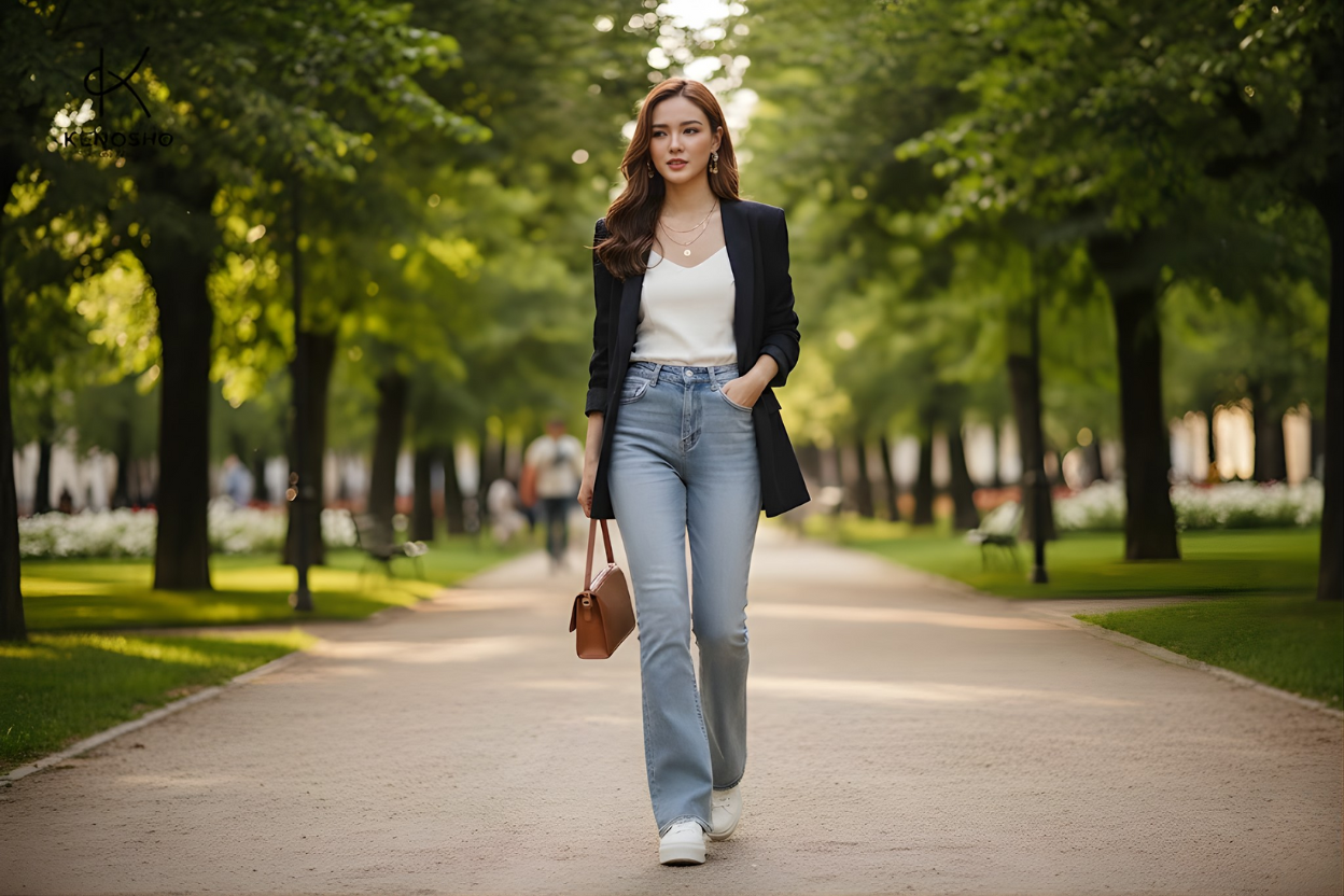 Quần Jeans Ống Loe: Sự Trở Lại Thời Thượng Thập Niên 70