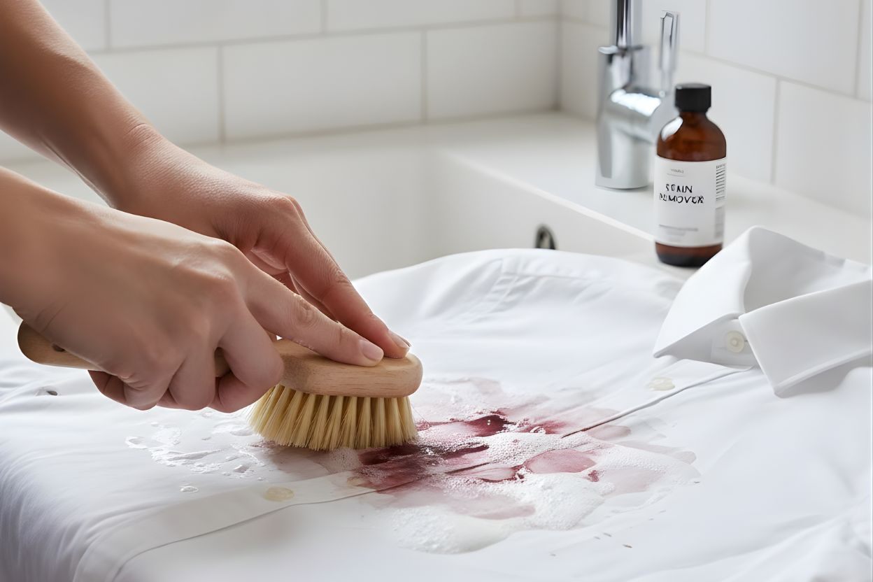 Cách Tẩy Vết Ố Vàng Và Mực Bút Bi Trên Áo Sơ Mi Trắng Hiệu Quả Nhất