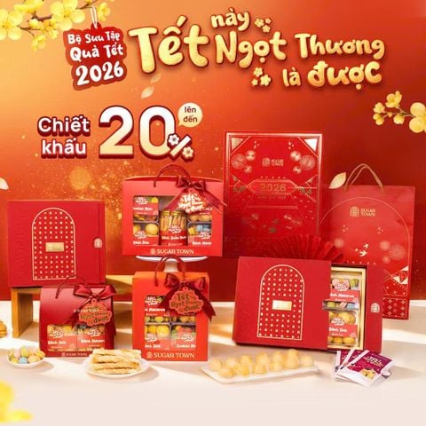 Ra Mắt Bộ Sưu Tập Qùa Tết 2026 - Tết Này, Ngọt Thương Là Được!