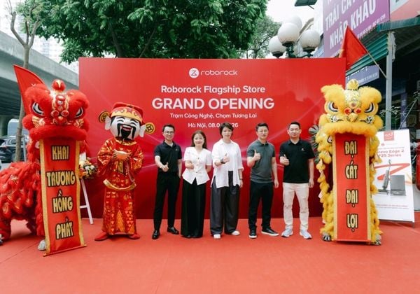 Roborock chính thức khai trương Flagship Store đầu tiên tại Hà Nội