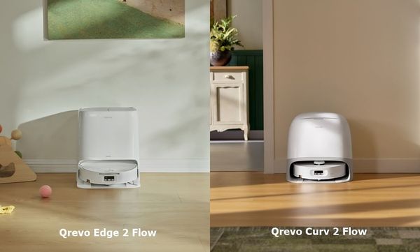 Qrevo Edge 2 Flow và Qrevo Curv 2 Flow: Khám phá khác biệt giữa hai robot lau sàn con lăn