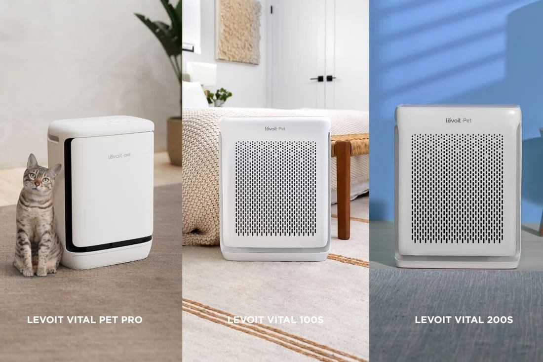 Levoit Vital Pet Pro có những nâng cấp nào so với Vital 100S và Vital 200S?