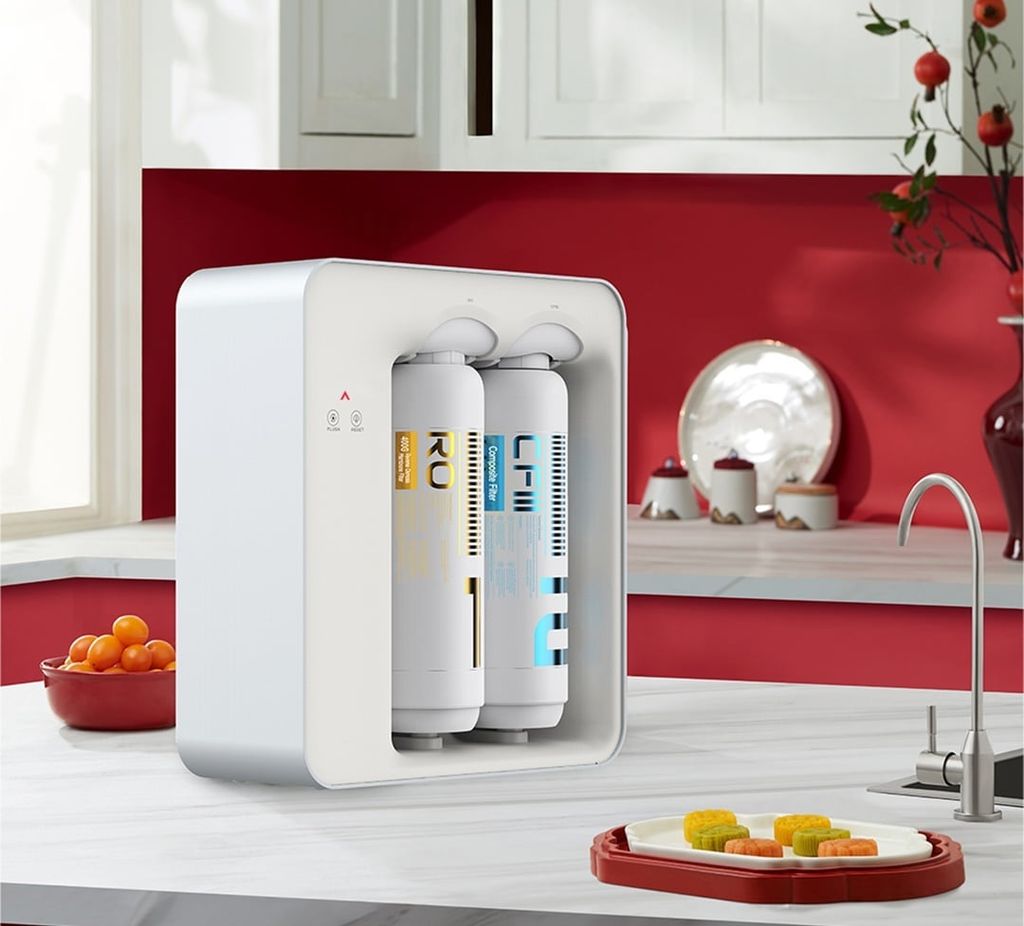 Máy lọc nước âm tủ bếp siêu mỏng ANJIER X3