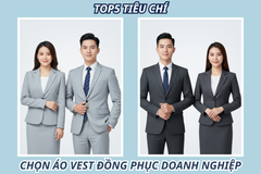 Top5 tiêu chí chọn áo vest đồng phục doanh nghiệp không thể bỏ qua