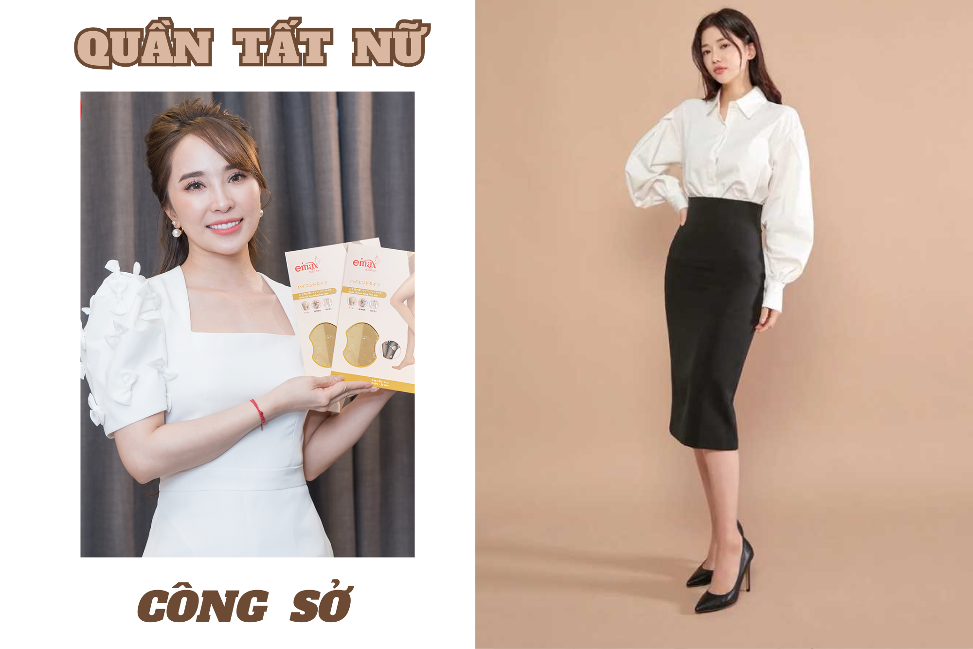 Quần tất da siêu dai Emax - Chọn lựa khiến chị em công sở mê mẩn