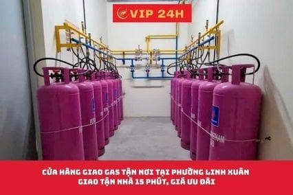 Cửa Hàng Giao Gas Tận Nơi Tại Phường Linh Xuân – Giao Tận Nhà 15 Phút, Giá Ưu Đãi
