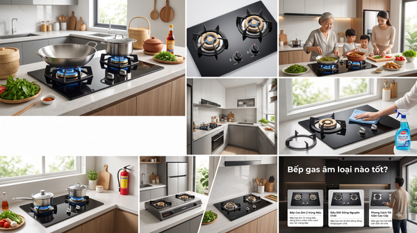 Bếp Gas Âm Loại Nào Tốt? Gợi Ý Cho Gia Đình