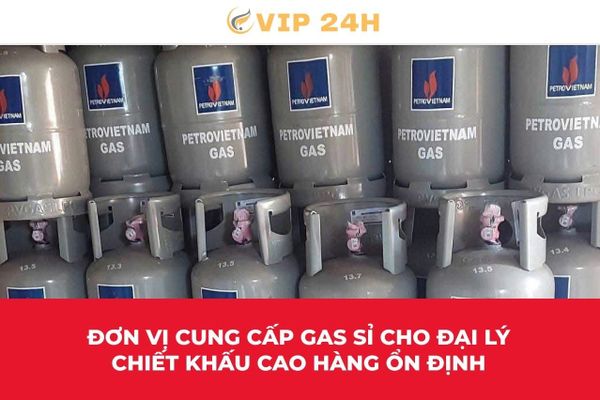Đơn vị cung cấp gas sỉ cho đại lý chiết khấu cao hàng ổn định