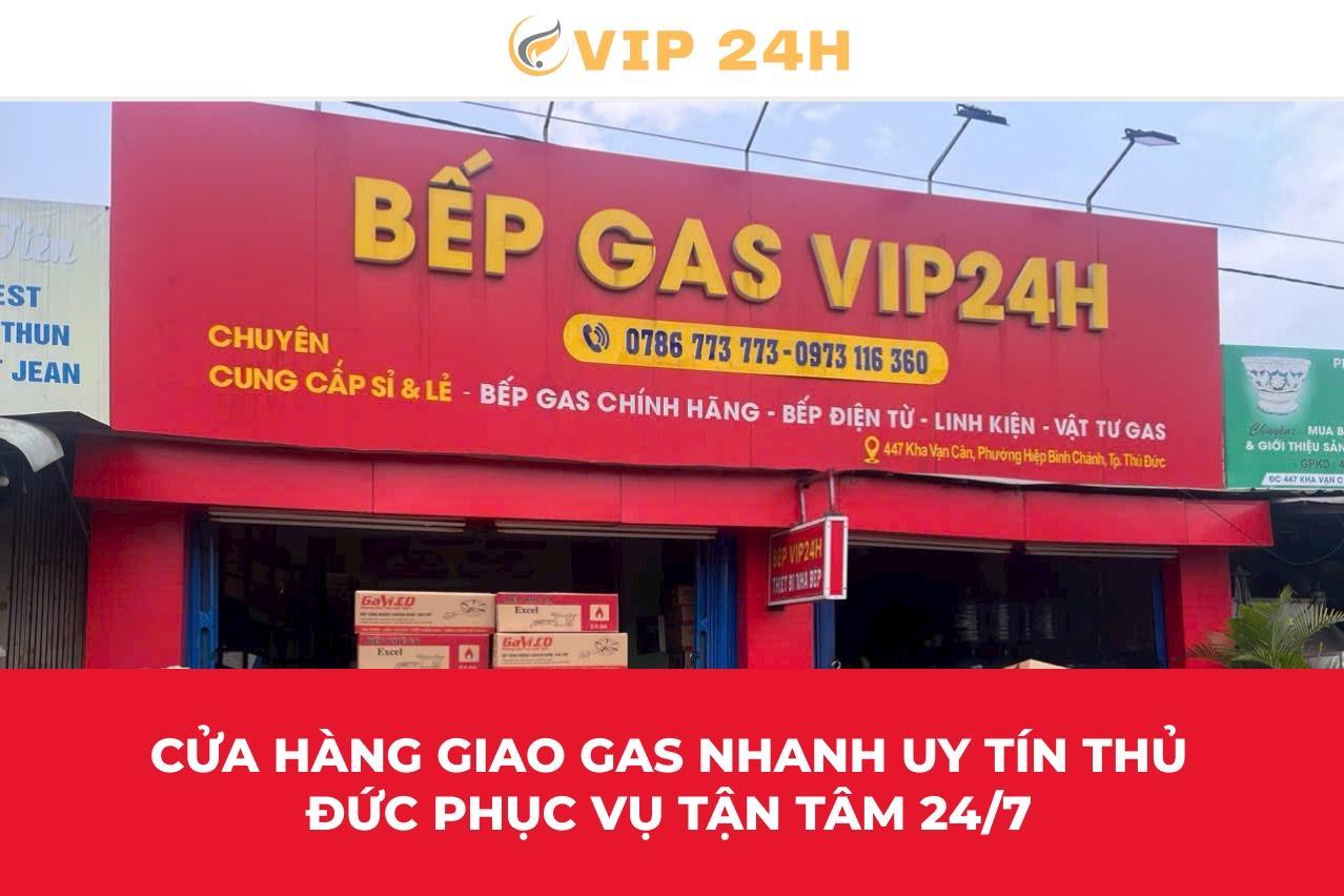 Cửa hàng giao gas nhanh uy tín Thủ Đức phục vụ tận tâm 24/7