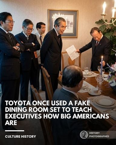 Phòng ăn tối kiểu Mỹ ở Toyota