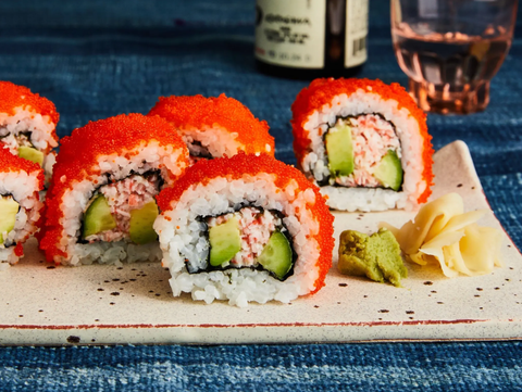 California roll – biểu tượng giản dị của nghệ thuật sushi hiện đại