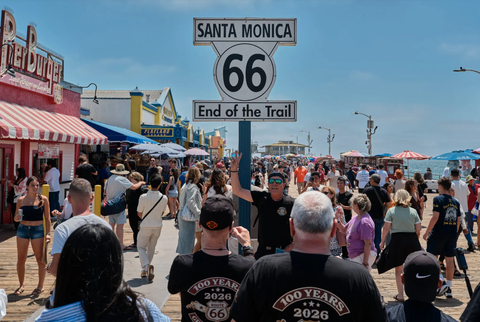 Route 66 và giấc mơ Mỹ của du khách châu Âu