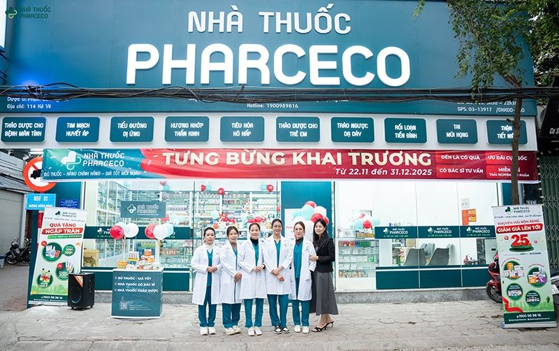 KHAI TRƯƠNG CƠ SỞ NHÀ THUỐC PHARCECO KẺ VẼ