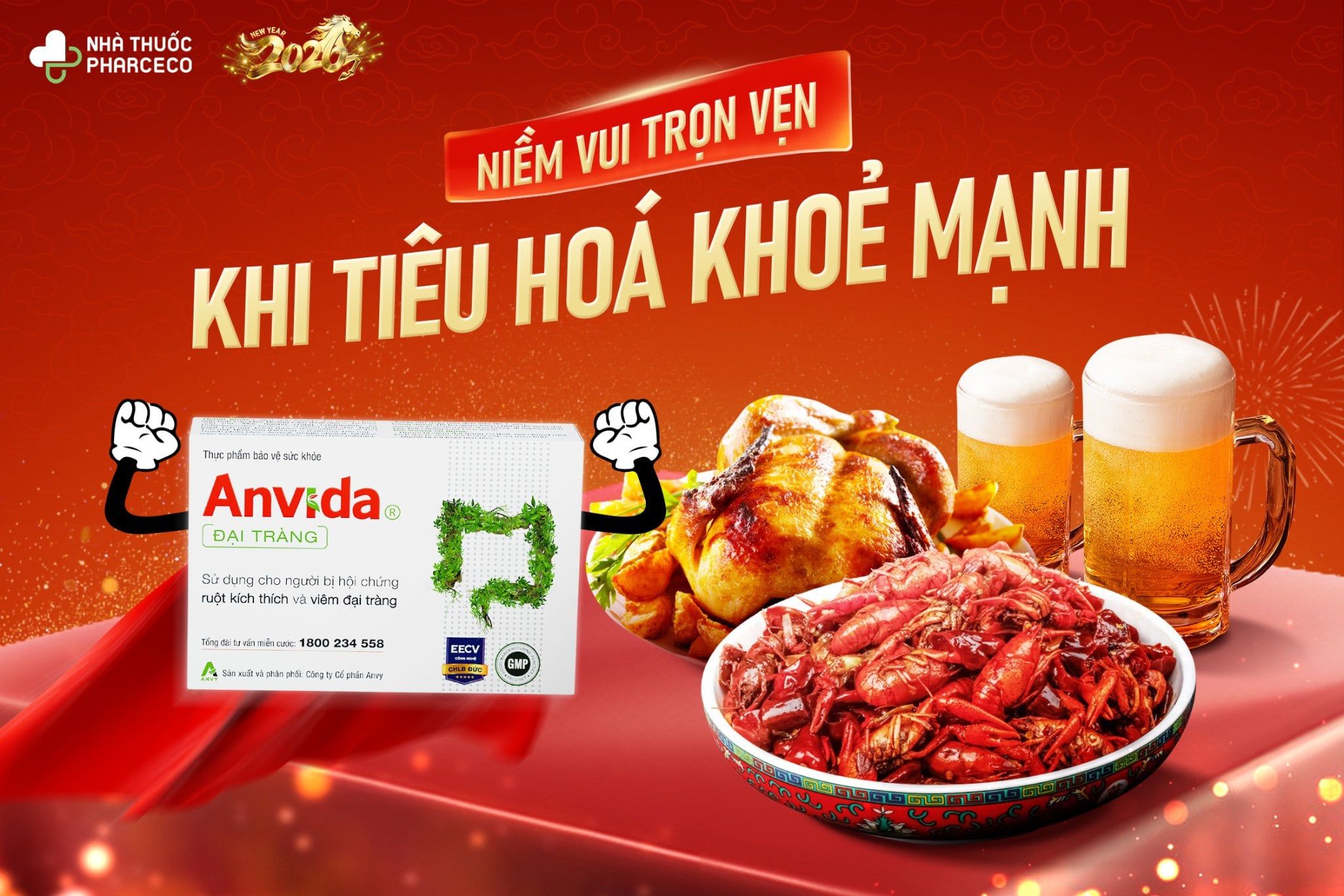 Niềm vui trọn vẹn khi tiêu hóa khỏe mạnh