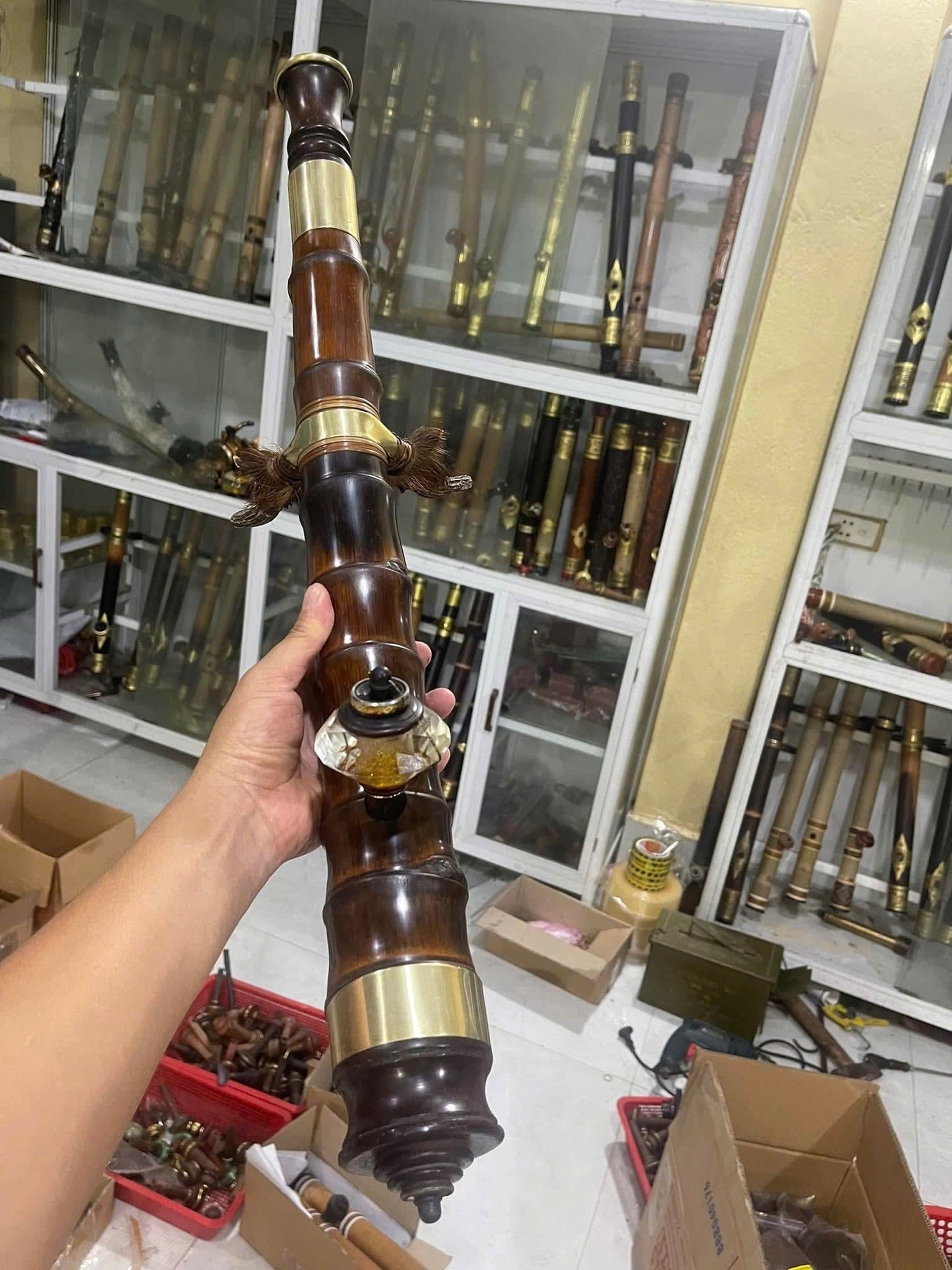 Mua điếu cày vip thuốc lào ngon biếu tết