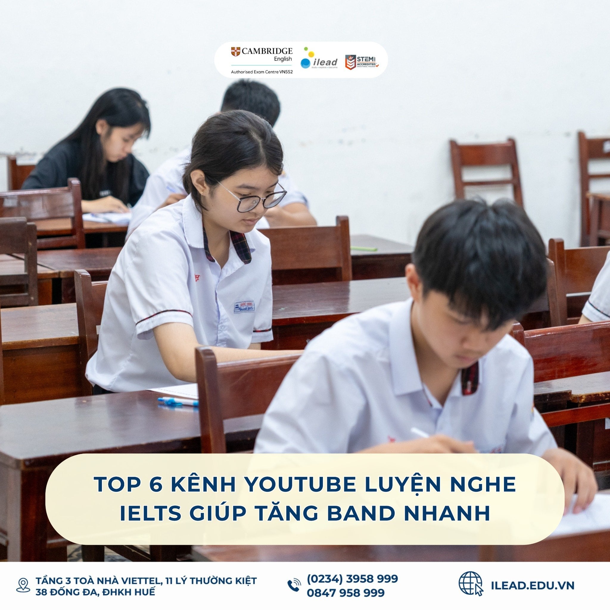 Top 6 kênh YouTube luyện nghe IELTS hiệu quả giúp tăng band nhanh