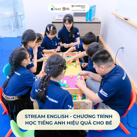 Chương trình STREAM English giúp bé học tiếng Anh hiệu quả