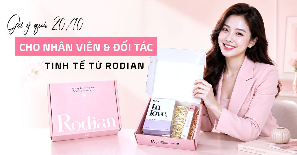 Set Quà Tặng Doanh Nghiệp 20/10 – Gợi Ý Quà 20/10 Cho Nhân Viên & Đối Tác Tinh Tế Từ Rodian