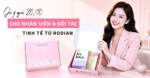 Set Quà Tặng Doanh Nghiệp 20/10 – Gợi Ý Quà 20/10 Cho Nhân Viên & Đối Tác Tinh Tế Từ Rodian
