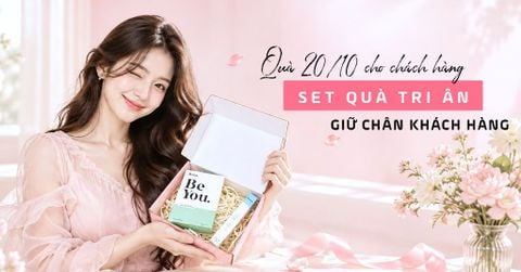Quà 20/10 Cho Khách Hàng Nữ - Set Quà Tri Ân Giữ Chân Khách Hàng