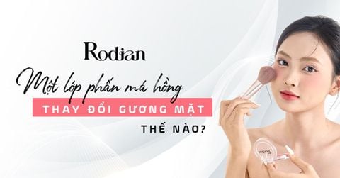 Một lớp phấn má hồng thay đổi gương mặt thế nào?