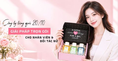 Công Ty Tặng Quà 20/10 – Giải Pháp Trọn Gói Cho Nhân Viên & Đối Tác Nữ